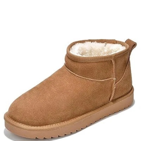 Project Cloud Shoes - Project Cloud 100% Genuine Suede Winter Boots for Women 7